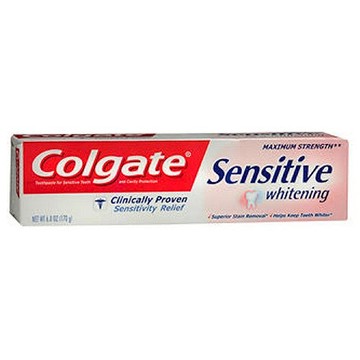 Colgate Sensitive Whitening Maximum Strength Toothpaste Fresh Mint fresh mint 6 oz by Colgate