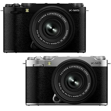 預購 FUJIFILM 富士 X-M5+15-45mm (公司貨)+【SAMYANG】三陽光學 12mm F2黑