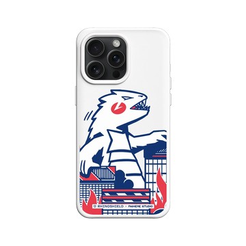 iPhone 15 Pro Max SolidX 白 - Paiheme Studio - 怪獸攻擊