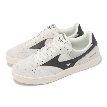 [ACS] Mizuno 休閒鞋 City Wind 男鞋 女鞋 灰 米白 麂皮 扁平足 雙針縫合 復古 情侶鞋 美津濃 D1GA2141-10