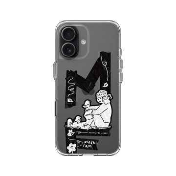 iPhone 17 Clear Case（相機按鈕） 透明 - Abei - MaskBoy與小鳥坐著