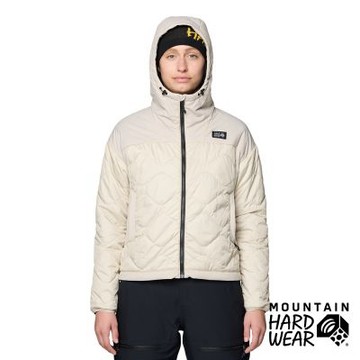 【Mountain Hardwear】Apres Pro Insulated Hooded Jacket W 化纖連帽外套 女款 化石 #2131811
