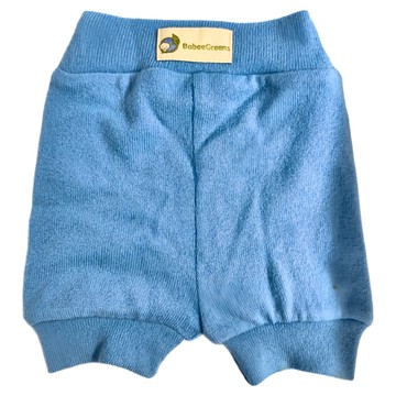 Babee Greens 短褲 100%美麗諾羊毛 美國製造 Oeko-Tex 100認證  M(6.8-11.3kg)  藍色