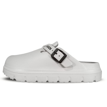 【KangaROOS美國袋鼠鞋】穆勒鞋 女鞋 厚底 ROOS MULE 灰 KW61628