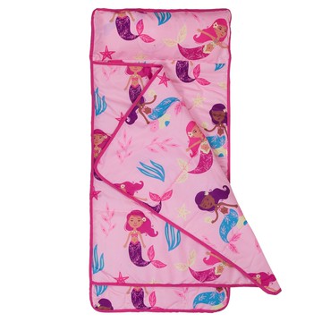 【LoveBBB】美國 Wildkin 每日幼教睡袋 600513 美人魚派對 安親班/兒童睡袋/午睡墊 (3-7歲)