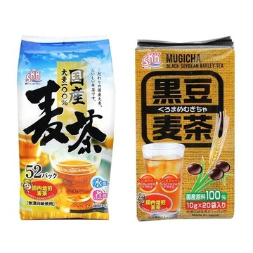 三榮興產日本國產茶 麥茶8gx52入/黑豆麥茶200g【現貨】