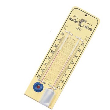 【文具通】Life 徠福 木製乾濕溫度計NO.2474 L6010003【領券滿額再折千12/31止】