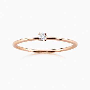 FRANKNESS  18K金 Katherine 5分鑽戒 經典閃耀中