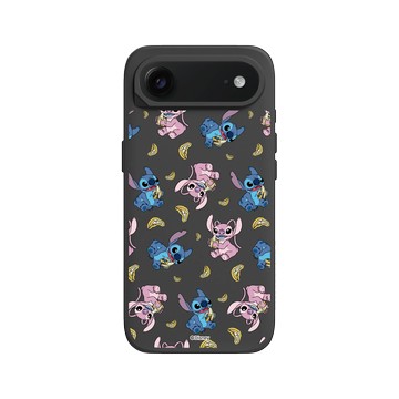 iPhone Air SolidX 黑 - 迪士尼-史迪奇 Disney Stitch - 史迪奇 - 安琪與史迪奇