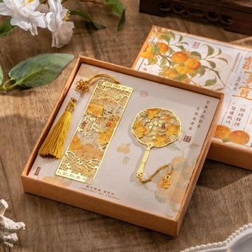 🔥臺灣出貨🔥書籤 古風金屬書籤 禮盒包裝 鏤空設計 學生閱讀文具 送朋友生日禮物 開學季畢業季伴手禮 文青收藏小物