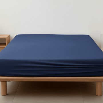 J-bedtime 床寢時光 網眼布保潔墊  單人  靛色  1件