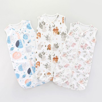 嬰兒睡袋春秋薄款睡袋寶寶睡袋四季通用夏季防踢被初生兒透氣鑫弘-萌寶童裝可開發票