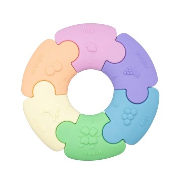 jellystone - 我的第一組拼圖-環狀認知拼圖-馬卡龍粉彩