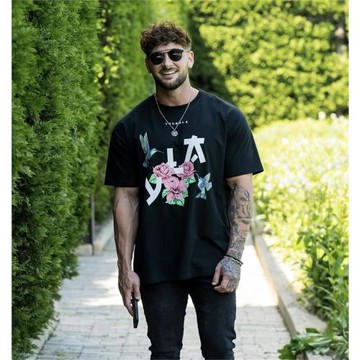 出口北美！ 新款好貨YOUNG高克重彈力棉健身短袖 休閑運動潮流T恤