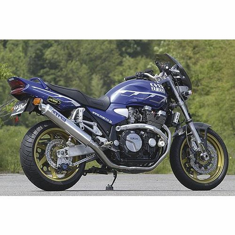 送料無料 オーヴァーレーシング OVER SESMIC-3マフラー XJR1300 -06 