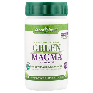 Green Foods, 大麥草汁，500毫克，250片