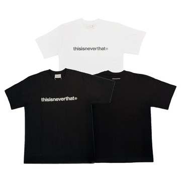 thisisneverthat T-Logo 短T 黑/白 TNCO0TTSST07