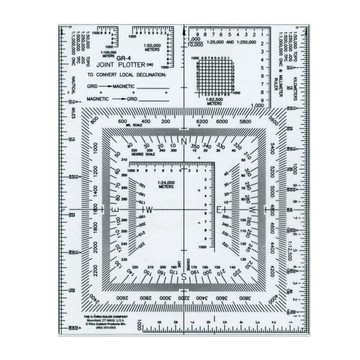 [2美國直購] Westcott UTM 製圖器 GR-4 GPS座標  準確比例測量 設計 建築 工程
