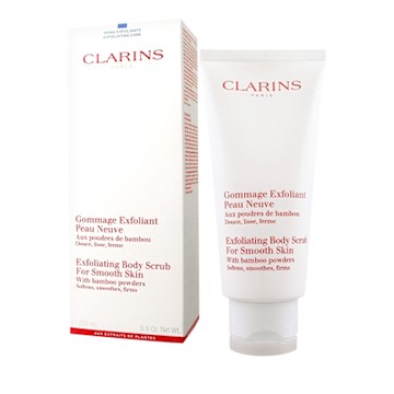 CLARINS克蘭詩 竹子精華身體去角質霜(200ml)【盒損-全新品】_國際航空版