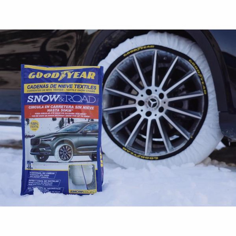 GOODYEAR スノーソックス 布製 タイヤチェーン SUPER Mサイズ MINI ...