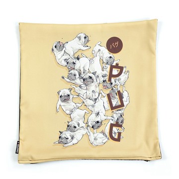 枕套，家人，哈巴狗，禮物，元旦