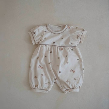 peekaboo 甜甜圈寶寶連身衣｜嬰兒包屁衣 寶寶衣服 韓國童裝 女童連身衣 嬰兒衣服 兒童衣服