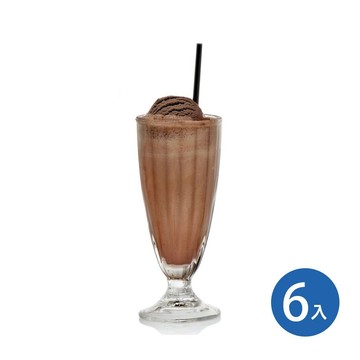 Ocean 直紋蘇打杯 355cc (6入裝) 玻璃杯 飲料杯 冰淇淋杯 甜點杯