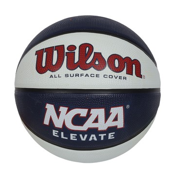 WILSON NCAA ELEVATE 橡膠 7號籃球 白/藍