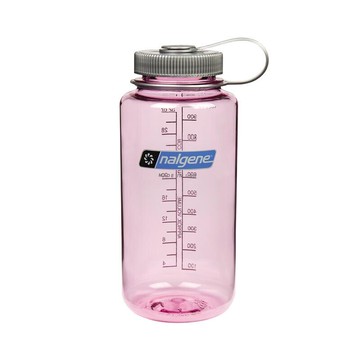 【【蘋果戶外】】Nalgene  2178-2054【太空粉】1公升寬嘴水壺 Tritan 不含環境荷爾蒙-雙酚A 登山運動 大口徑