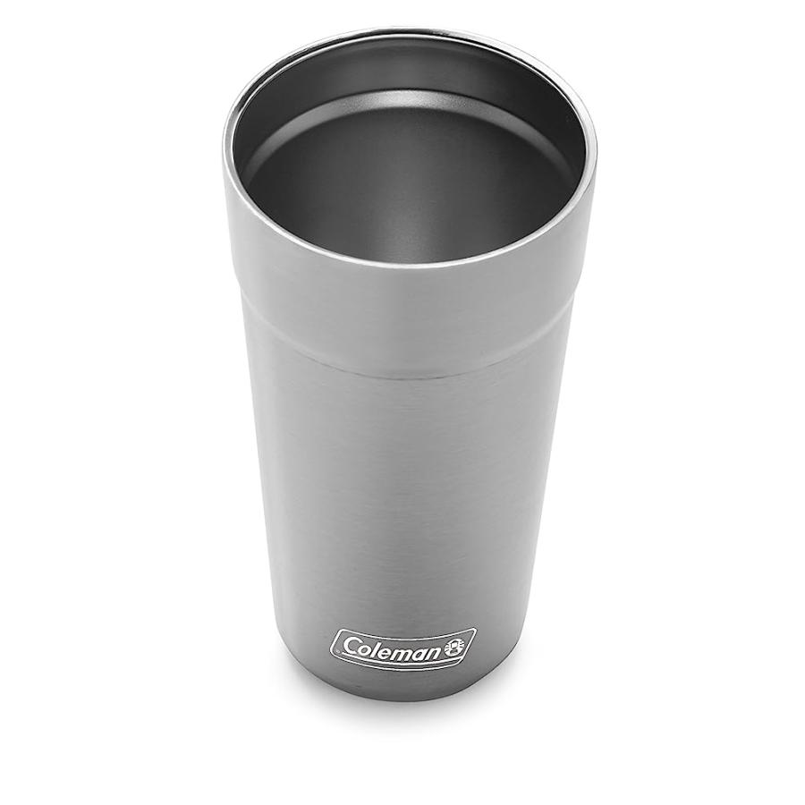 COLEMAN INSULATED STAINLESS STEEL 20OZ BREW TUMBLER, STAINLESS STEEL