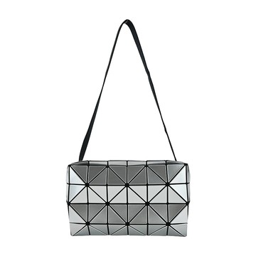 ISSEY MIYAKE 三宅一生 BAOBAO 4x6 CARTON立體側背包-銀
