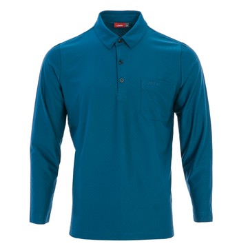 彈力提花POLO衫-墨藍(男266225270)