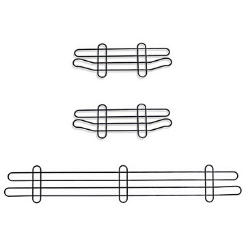 【居家cheaper】45X90CM層架專用烤漆井字圍籬組合 (45CMx2+90CMx1)45CMx2+90CMx1