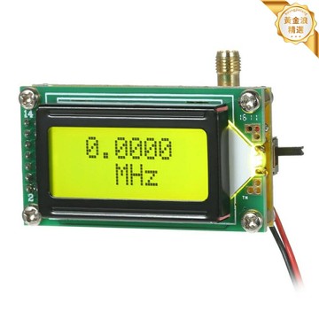 【高精度測頻】頻率計 測頻儀 頻率測試儀 RF表 模塊 測量模塊 1-500MHz寬頻 LCD數顯 現貨速發 電子工程師必備