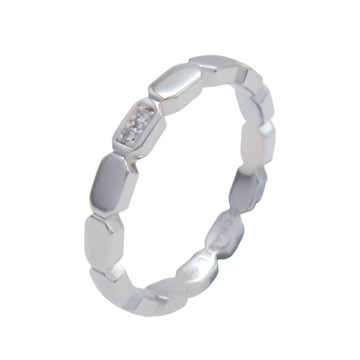 CHANEL 香奈兒 PT950鉑金 鑽石 Premiere 戒指 52 【二手名牌BRAND OFF】