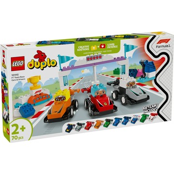 樂高 LEGO - LEGO 10445 Duplo 得寶系列 - F1車隊賽車和賽車手