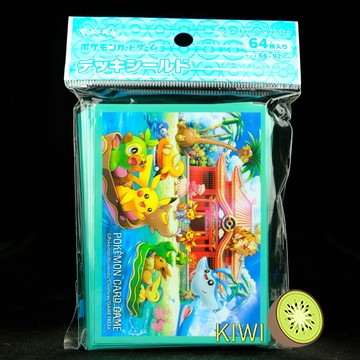 KIWI 🥝 PTCG 日版 沖繩寶可夢中心 紀念卡套 沖繩 日本中心限定 寶可夢 卡套 現貨 寶可夢卡牌周邊