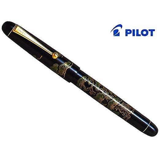 PILOT パイロット 万年筆 平蒔絵 松 中字 M