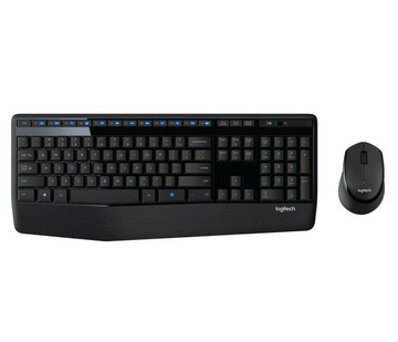 Logitech 羅技 MK345 無線多媒體鍵鼠組 黑色 有注音 一年保 鍵盤滑鼠
