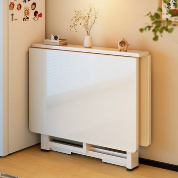 多功能可折疊桌 120*80cm家用餐桌 小戶型書桌 出租屋折疊桌 免安裝辦公桌 簡易吃飯桌