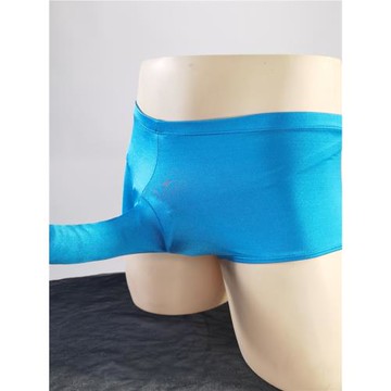 男士象鼻平角三角內褲透明性感囊袋男內褲褲騷誘惑塑身低腰包郵