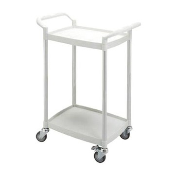 華塑輕巧二層推車/RA-450E-3/65.5x37x85cm/優雅白