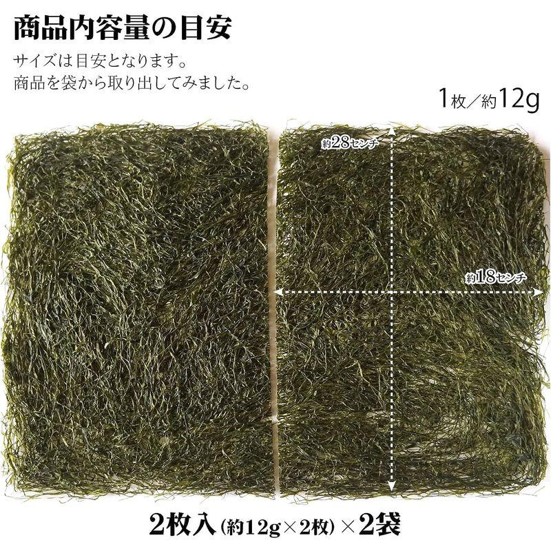 海藻 無添加 さしみ昆布 24g×2袋 北海道 函館産 細切り 昆布 低カロリー 低糖質 ダイエット お手軽 食べ易い 乾燥 常温保存