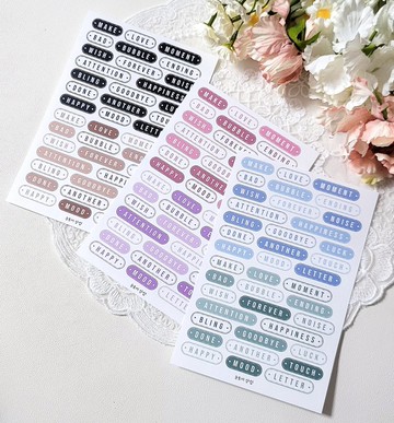 圓形標籤燙金貼紙