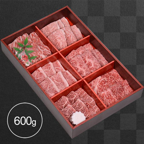 焼肉 セット 国産 牛肉 大和榛原牛 6種盛り 600g 食べ比べ 焼肉 セット みすじ ウデ ロース イチボ カルビ モモ 各100g 送料無料 黒毛和牛 A5 冷凍便