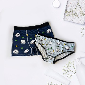 【客製】情侶內褲 / 似顏繪客製化