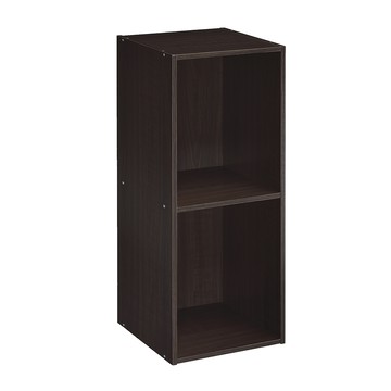 【TZUMii】簡約加高二空櫃-胡桃木色