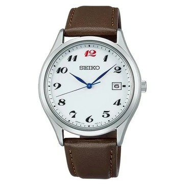 【SEIKO】製錶110週年 限量 SBPX149J 數字 藍寶石鏡面 太陽能 皮錶帶男錶 V157-0DV0J 白/銀