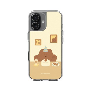 iPhone 17 Clear Case（相機按鈕） 透明 - 布朗尼 annnbrownie - 生日派對