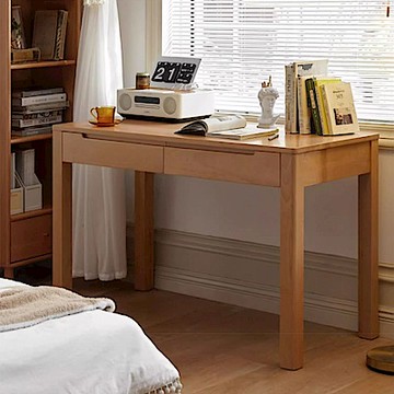 源氏木語京都實木兩抽書桌0.8M Y107X01 (H014362829)